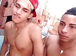 Cute camboys wank and suck