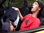 Sexy Guys Having Hot Car Sex