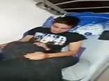 filmed while sucking cock to his friend