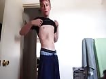 Horny boy big tool jerk & cum