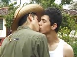 Hot boys have so much fun on a farm