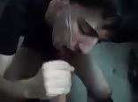 blowjob rewarded with a facial