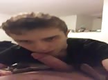 Twink sucking dick