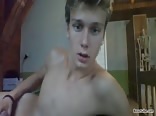 Hot Danish Lad Jerking on Cam