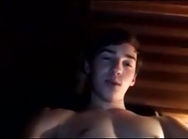 Horny boy show off for his bf