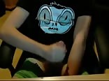 blue eyed alien