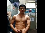 Chinese twink Cums