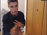 Smooth and beautiful wanker boy on cam