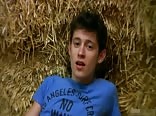 AA vid - Cute Euro boy jerks off in a barn