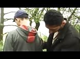 Turkish Guy Barebacks a Scally Outdoors