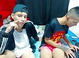 two latino boys very smooth wank and fuck on cam 2