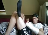 Foot Master shows his perfect feet