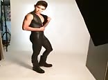 Sexy Asian Model in photosession