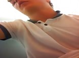 boy wanking in school toilet