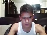 hot boy very smooth wank on webcam