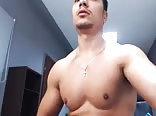 Hot romanian hunk on webcam