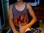 Lean Teen Boy Masturbates