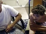Boy and Grand Pa