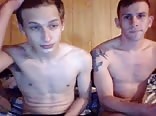 Straight Boy Fools Around On Cam With Gay Friend