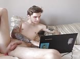 Naked guy on webcam