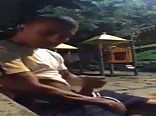 masturbate in the public garden
