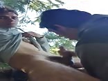Blowjob in the woods gay teen porn