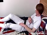 AA Vid - Gay porn cute twink Brit boy solo