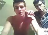 Straight Friends First-Time Bathroom Cam Tube Gay