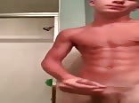 Jock Shows Off His Cock Teen Gay Webcam 