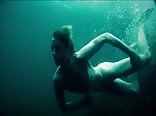 naked under water