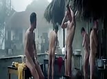 Naked scene from the movie Les Confins su Monde