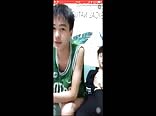 A103. Two young Asian boys having fun on cam 
