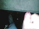 Wanking next to the motorway