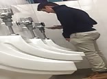 Hot Young Jewish Urinal Spy