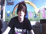Emo Boy porn get nude and wank