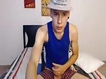 Cute gay porn tube smooth wankerboy on cam