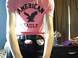 American Eagle shirt twink porn