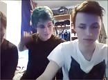 Three smooth boys on webcam gay porn videos