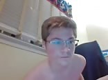 Ginger Boys Porn with Glasses Jerks Off