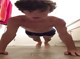 Working Out In His Underwear Teen Boy Webcam 