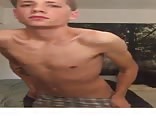 Beautiful Gay Teen Porn w/Long, Str8 Cock Moans Out a Stream