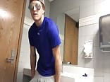 Rubbing One Out In The Bathroom gay boys porn tube