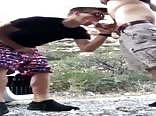 Quickie Roadside Head Gay Boys Porn