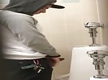 Huge Dick Spycam Urinal Caught Porn