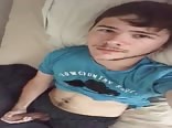 Cute Guy Plays With His Dick On A Bed Boys Porn