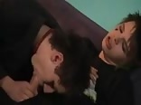 Two emoboys gay tube cum eating