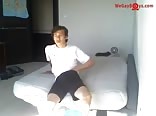Hot Twink Porn Jerking His Huge Cock