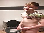 Young blond peeing with hardon boys porn