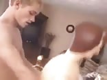 blond twink porn and his inflatable doll