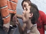 meeting at bathroom gay tube twinks group sex